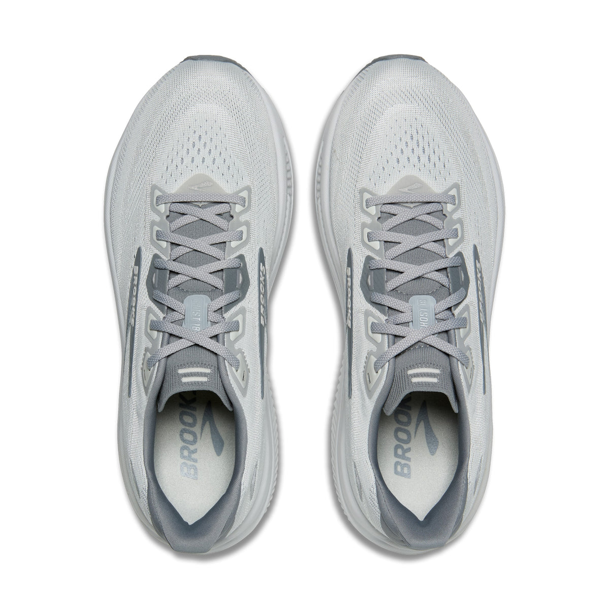 Men's Brooks Ghost 18 Primer Grey / Oyster Mushroom top