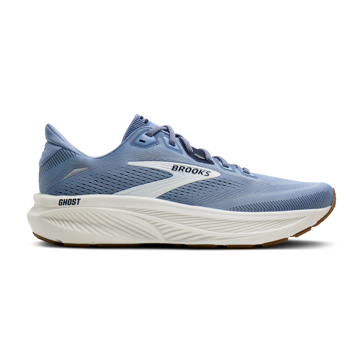 Men's Brooks Ghost 18 Rain Washed / Navy / Coconut lateral
