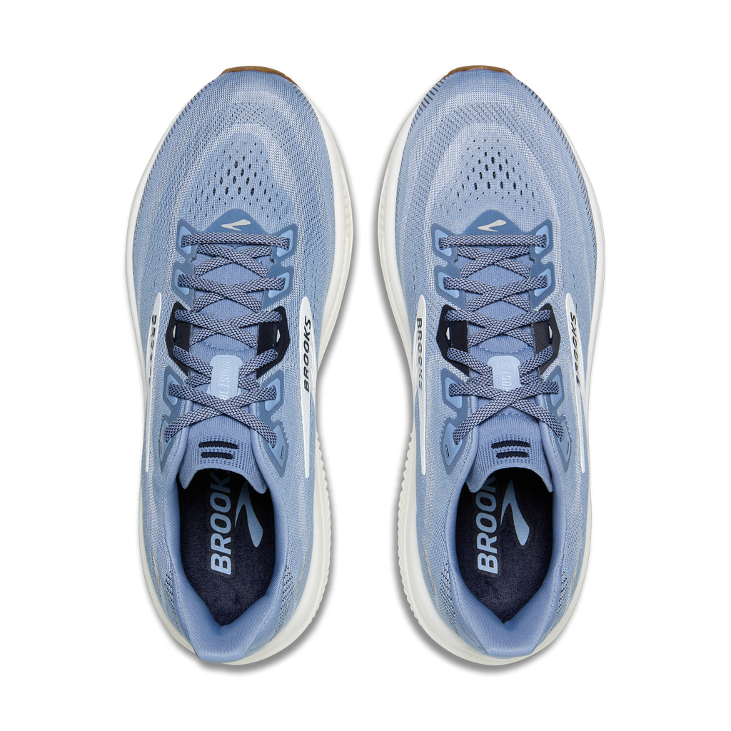 Men's Brooks Ghost 18 Rain Washed/Navy/Coconut top
