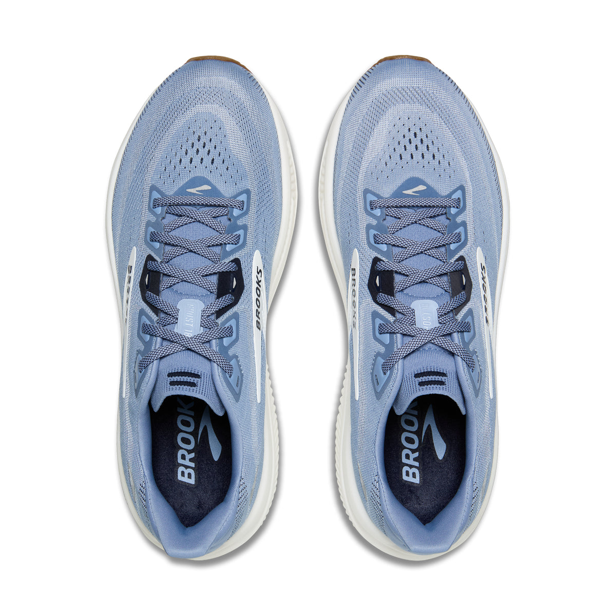Men's Brooks Ghost 18 Rain Washed/Navy/Coconut top