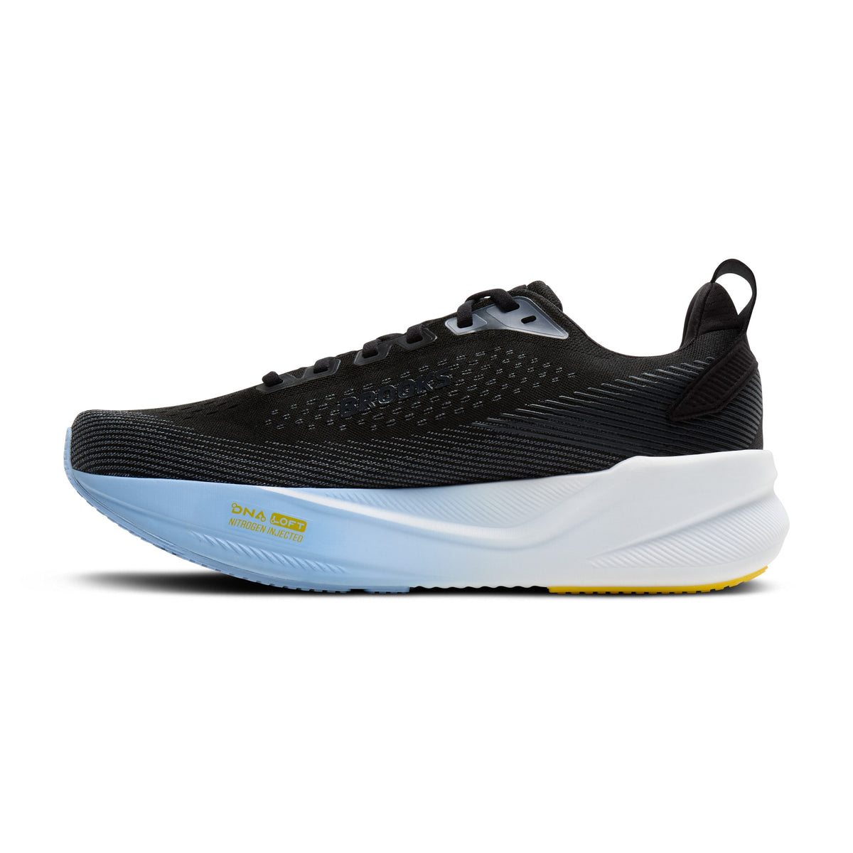 Men's Brooks Ghost Max 4 Black / Folkstone / Open Air medial