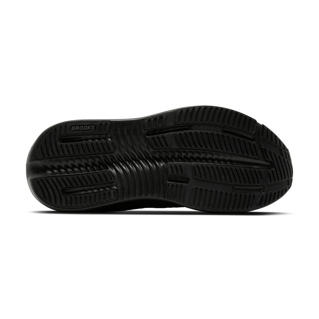 Men's Brooks Ghost Max 4 (Wide 2E) Black / Black / Ebony outsole