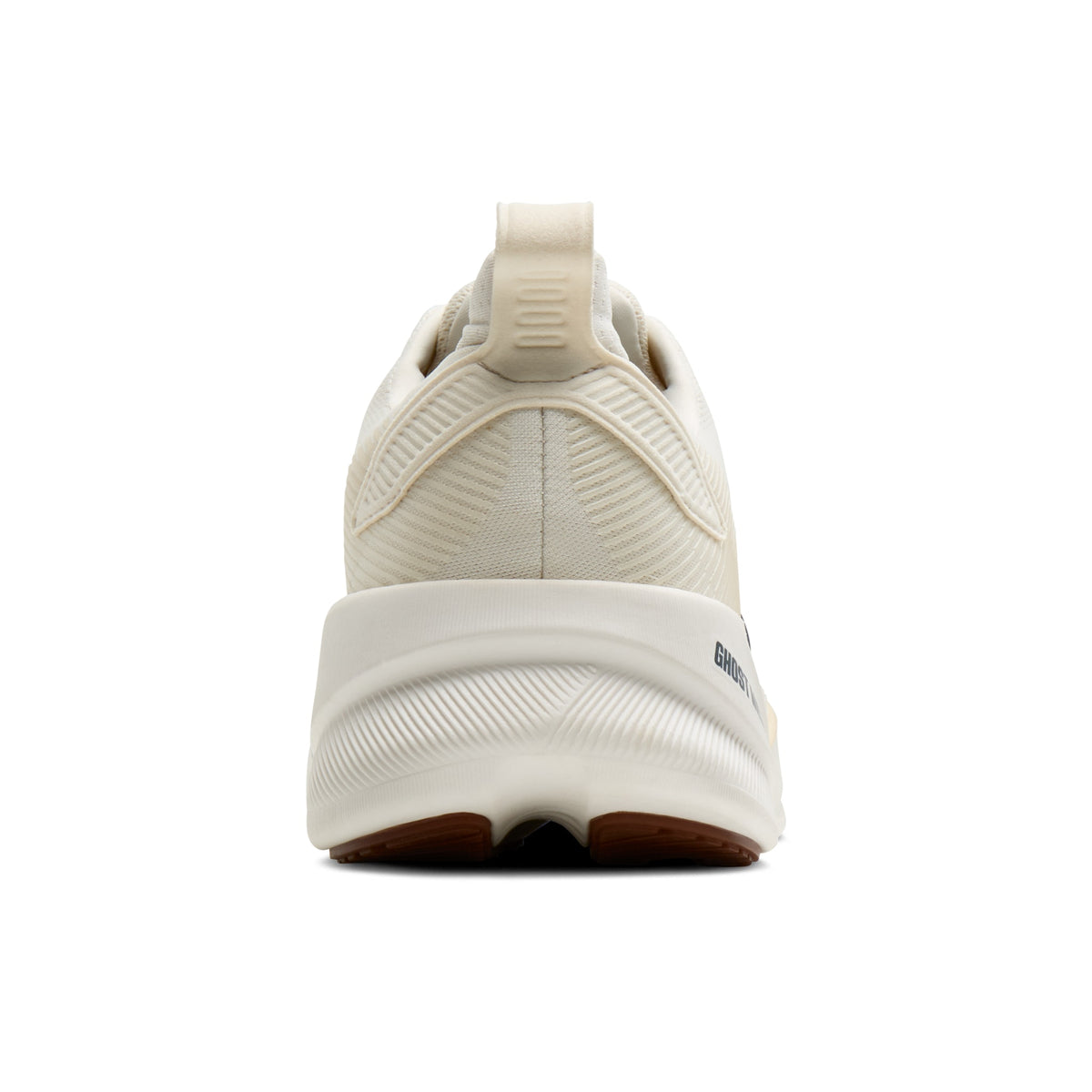 Men's Brooks Ghost Max 4 Arctic Wolf / Navy / Coconut heel