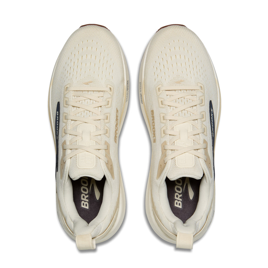 Men's Brooks Ghost Max 4 Arctic Wolf / Navy / Coconut top
