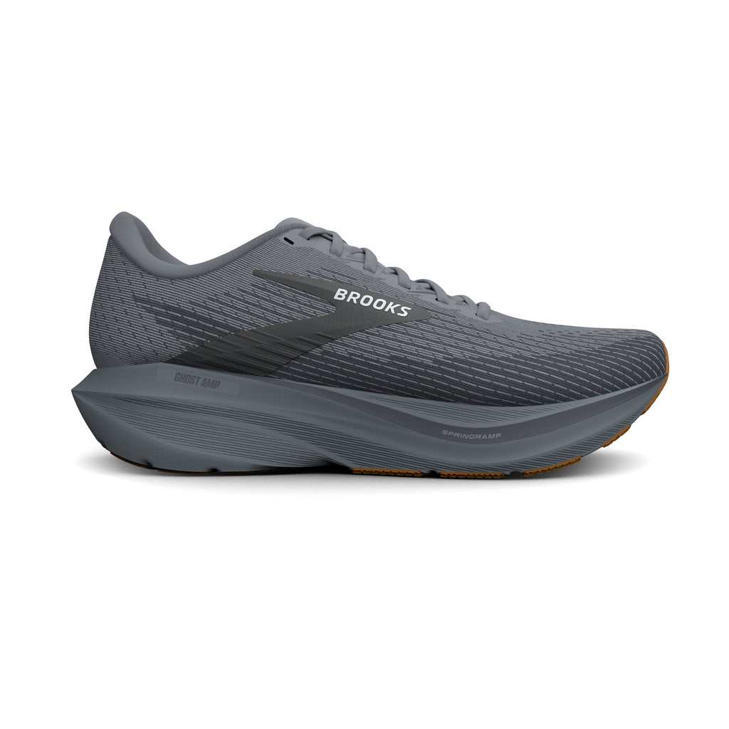 Men's Brooks Ghost Amp (Wide 2E) Primer / Ebony / Oyster lateral