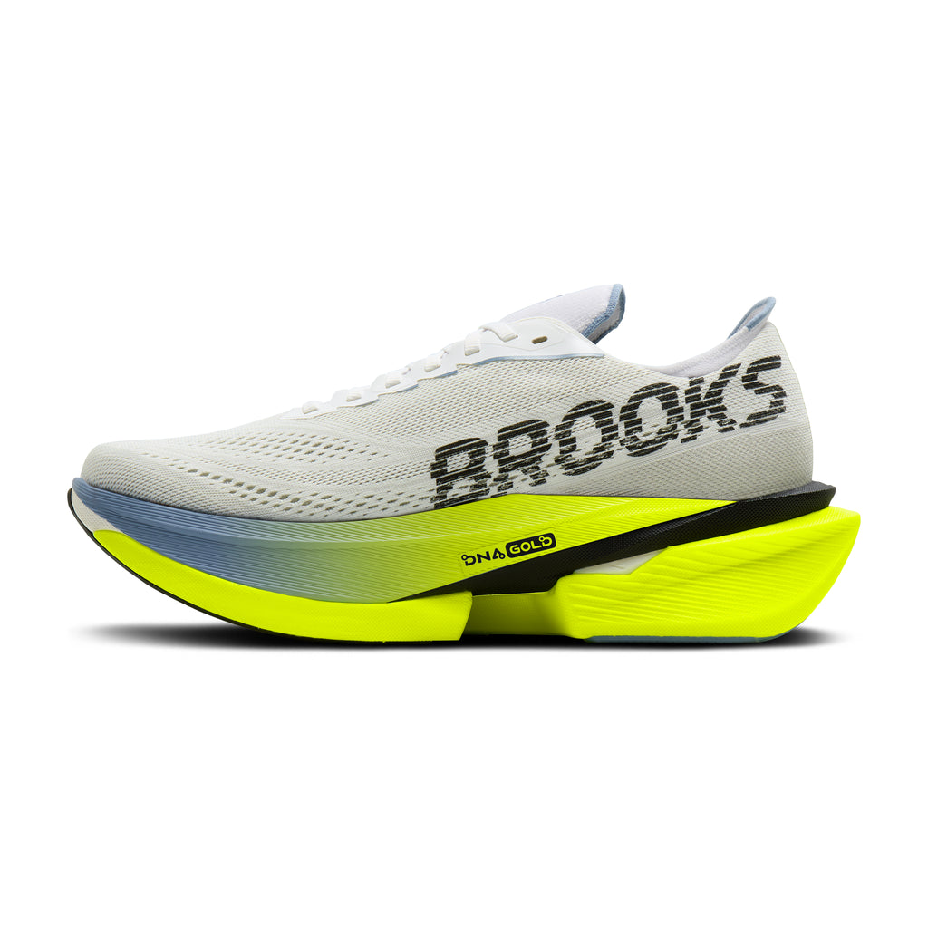 Men's Brooks Hyperion Max 4 White / Blue / Nightlife medial
