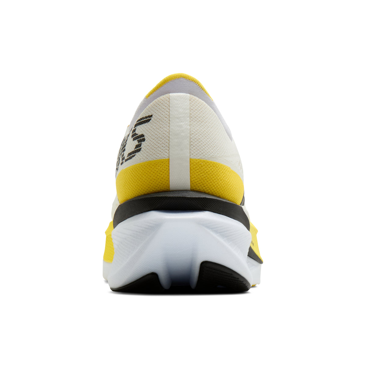 Men's Brooks Hyperion Max 4 White / Cyber Yellow / Black heel