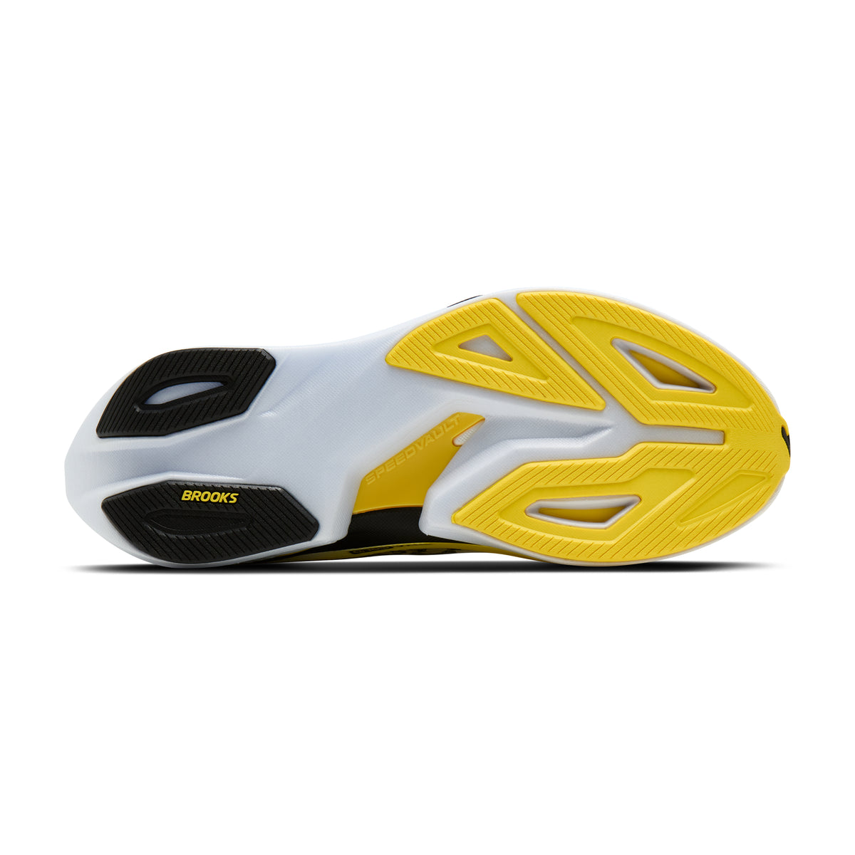 Men's Brooks Hyperion Max 4 White / Cyber Yellow / Black outsole