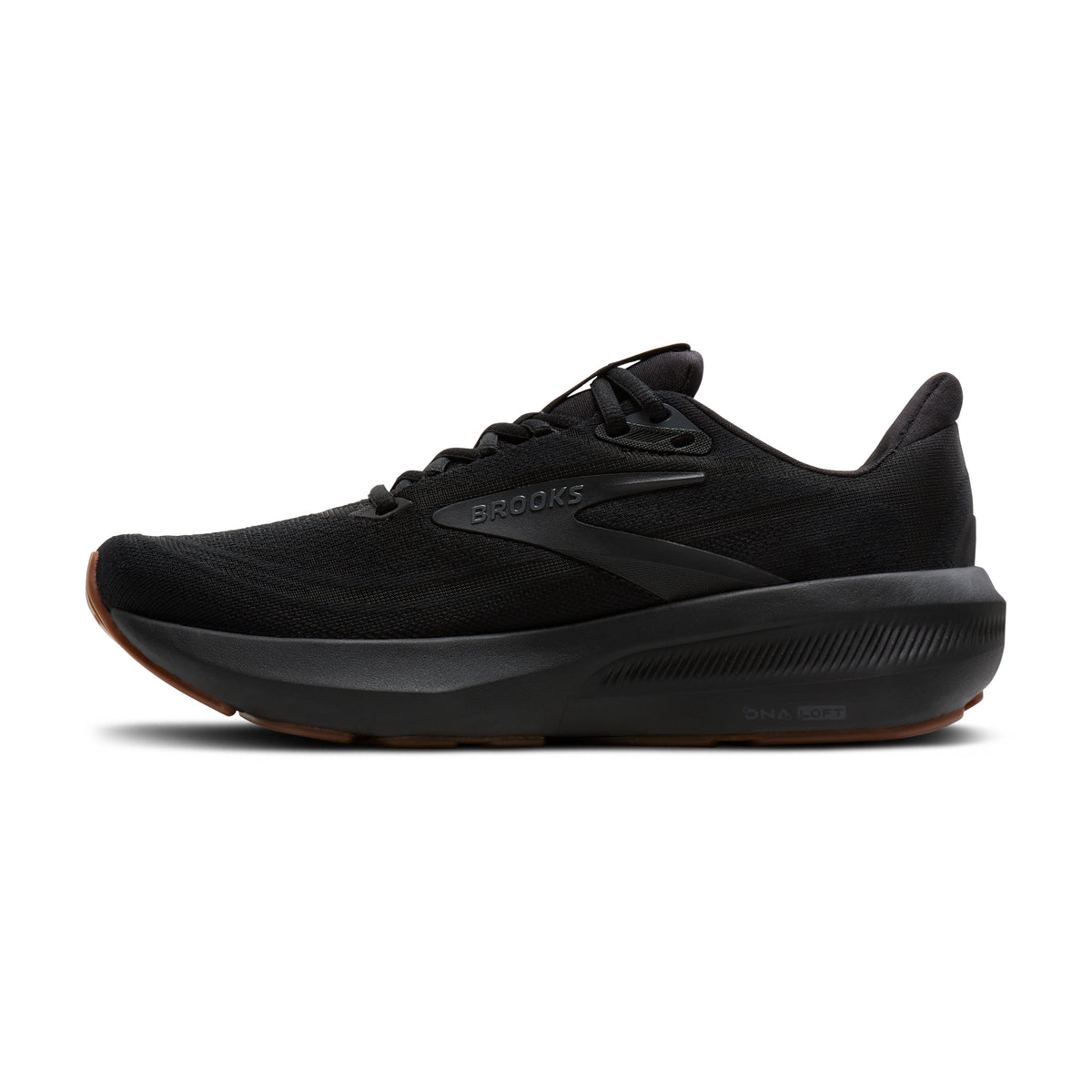 Men's Brooks Revel 9 Black / Ebony / Biscuit medial