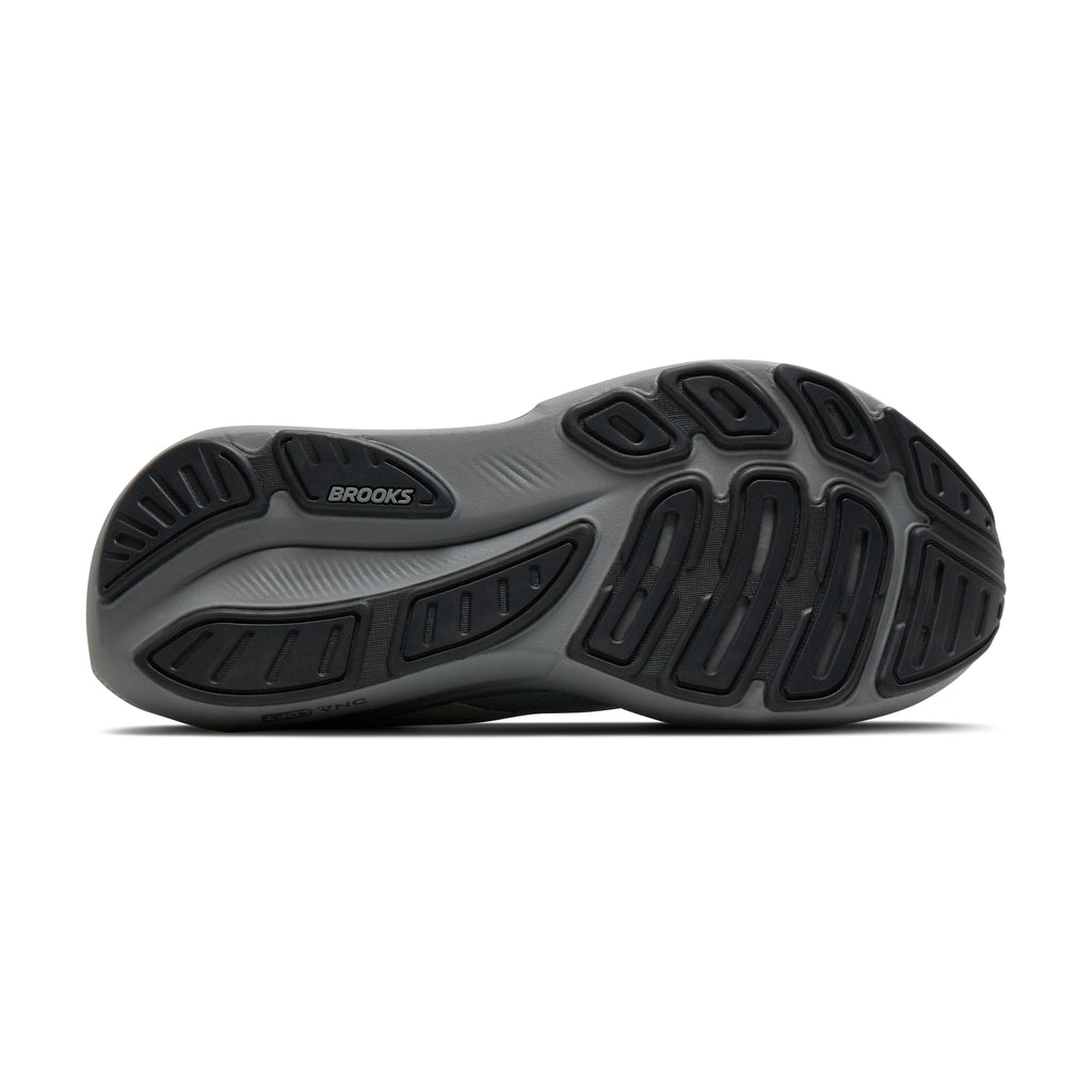 Men's Brooks Revel 9 Primer Grey / Oyster / Ebony outsole