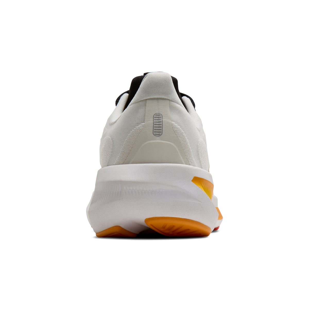 Men's Brooks Revel 9 White / Orange / Black heel
