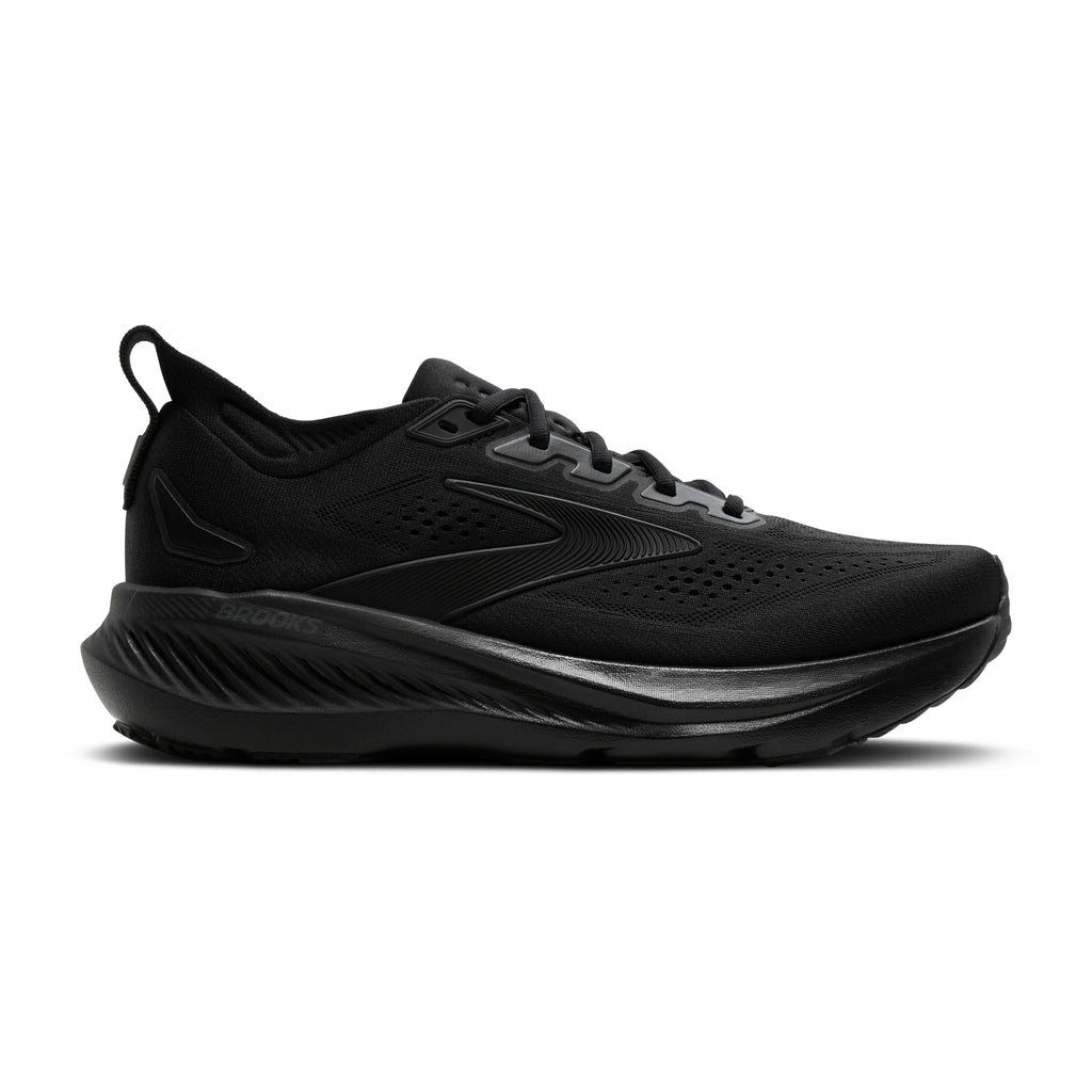 Men's Brooks Glycerin GTS 23 Black / Black / Ebony lateral