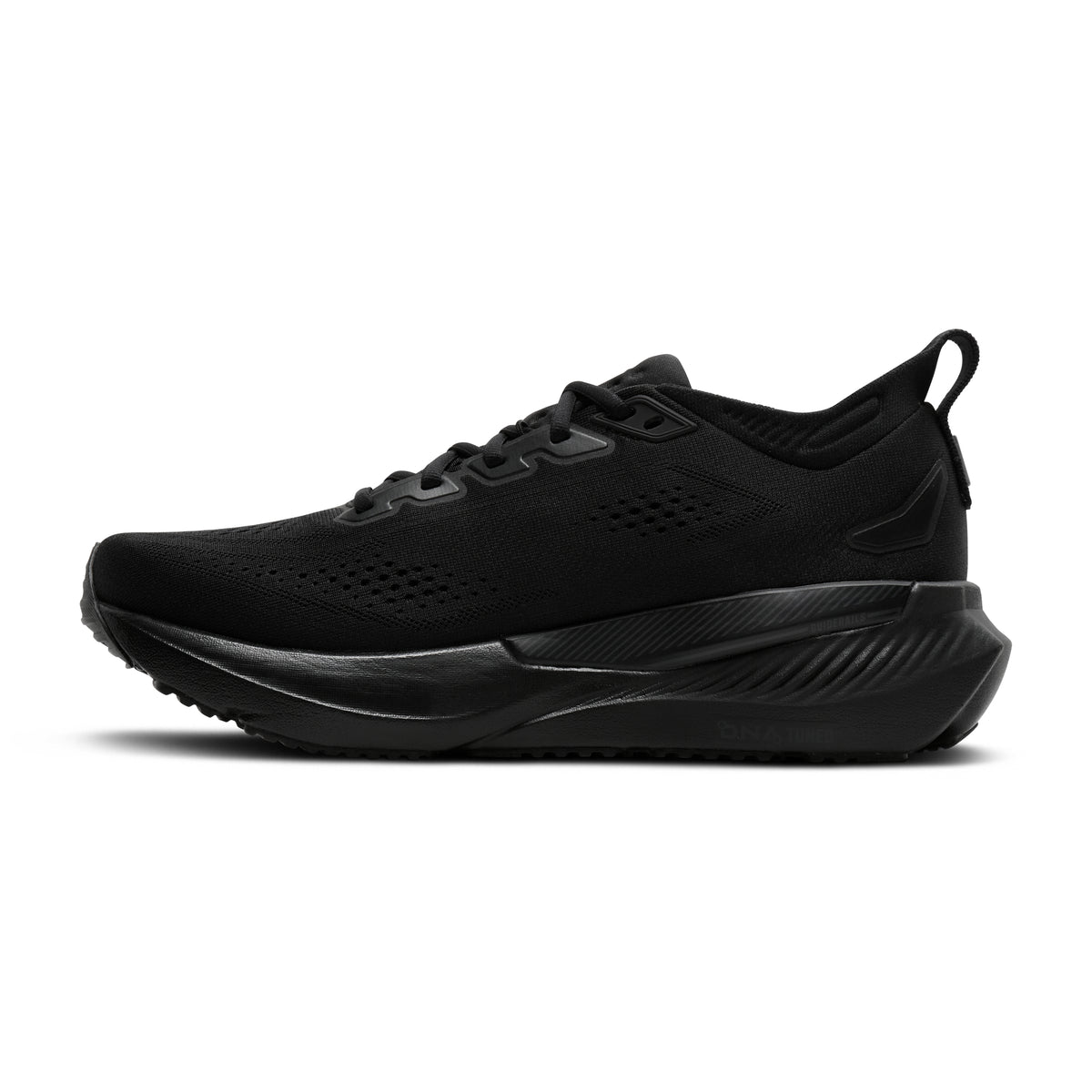 Men's Brooks Glycerin GTS 23 Black / Black / Ebony medial
