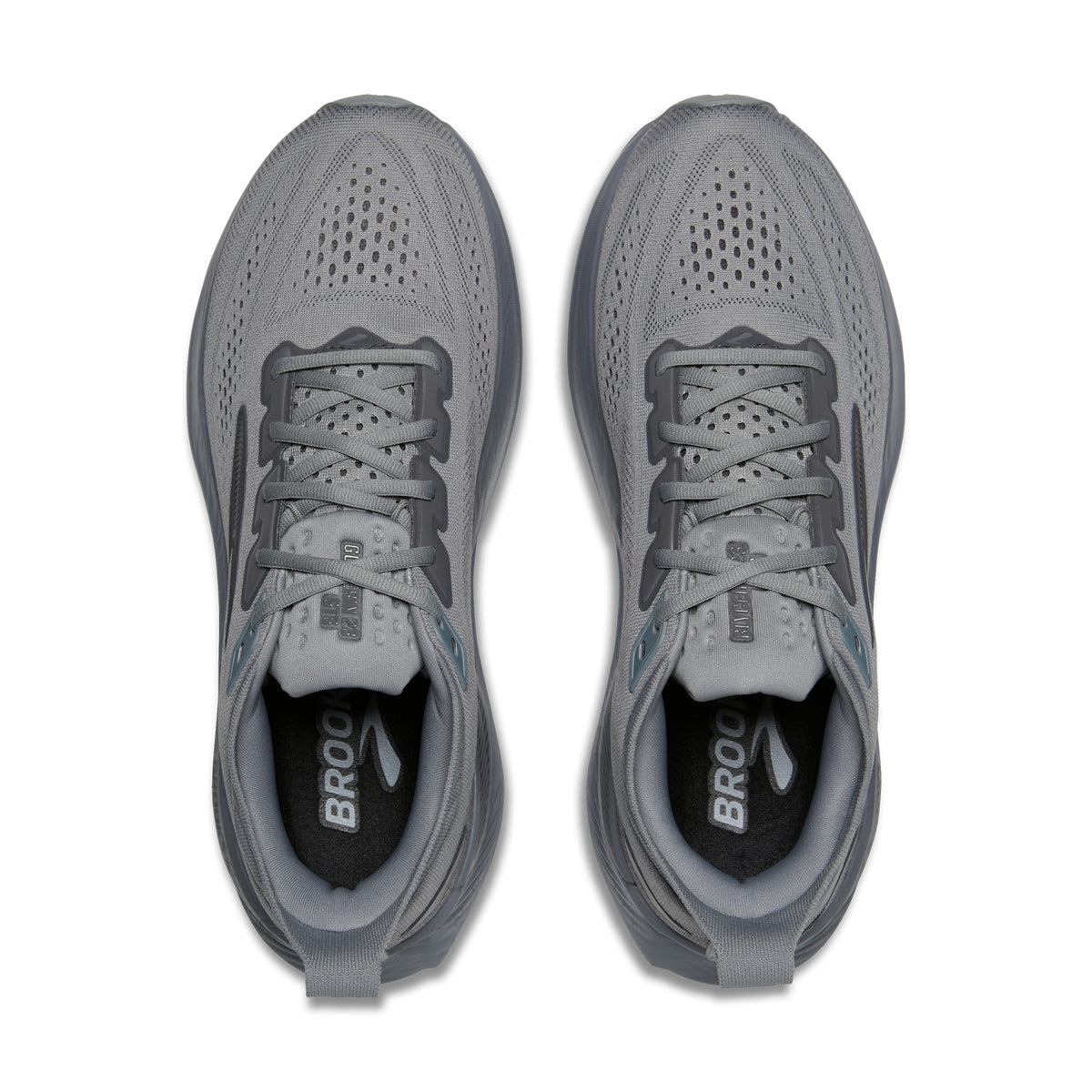 Men's Brooks Glycerin GTS 23 Grey / Blackened Pearl / Black top