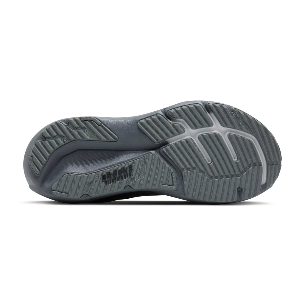 Men's Brooks Glycerin GTS 23 (Extra Wide 4E) Grey / Blackened Pearl / Black outsole