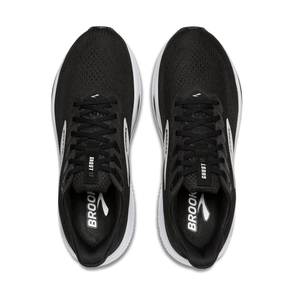 Women's Brooks Ghost 17 Black / Grey / White view 5