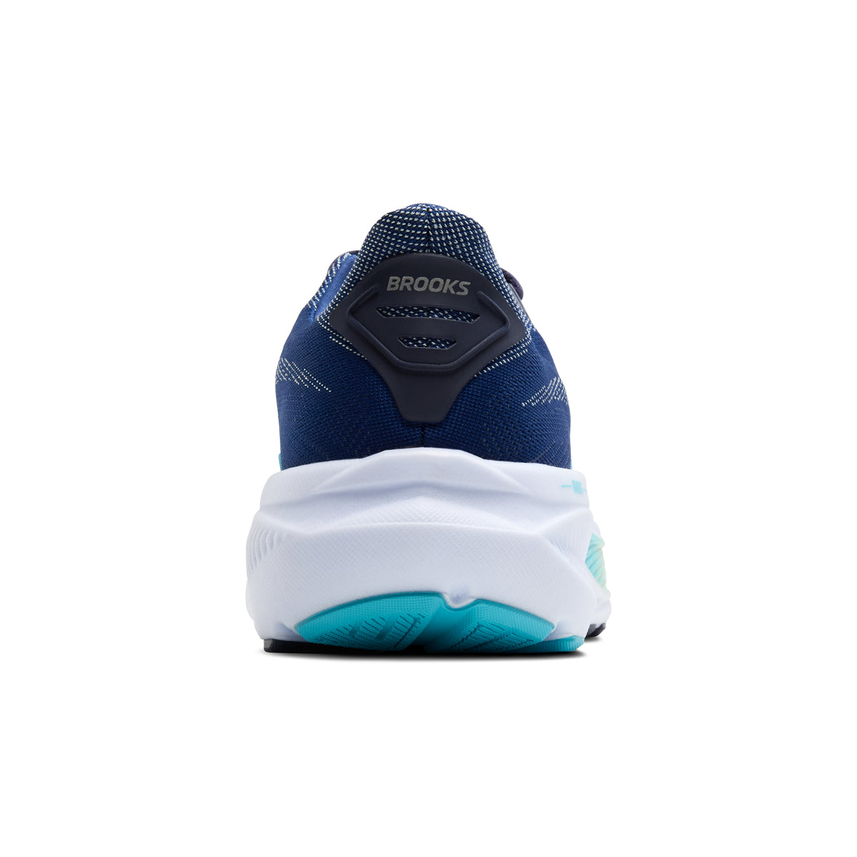 Women's Brooks Ghost 17 Navy / Green / Tourquoise view 4