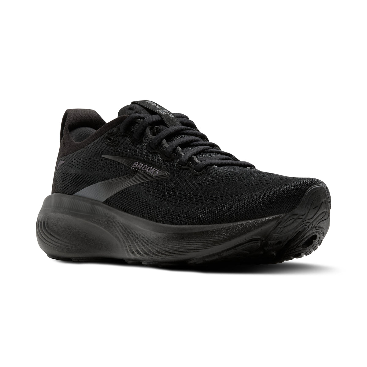 Women's Brooks Adrenaline GTS 25 (Narrow 2A) Black / Black / Ebony pair angle