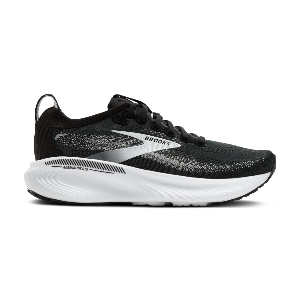 Women's Brooks Adrenaline GTS-25 (Wide / D) Black / Grey / White hero
