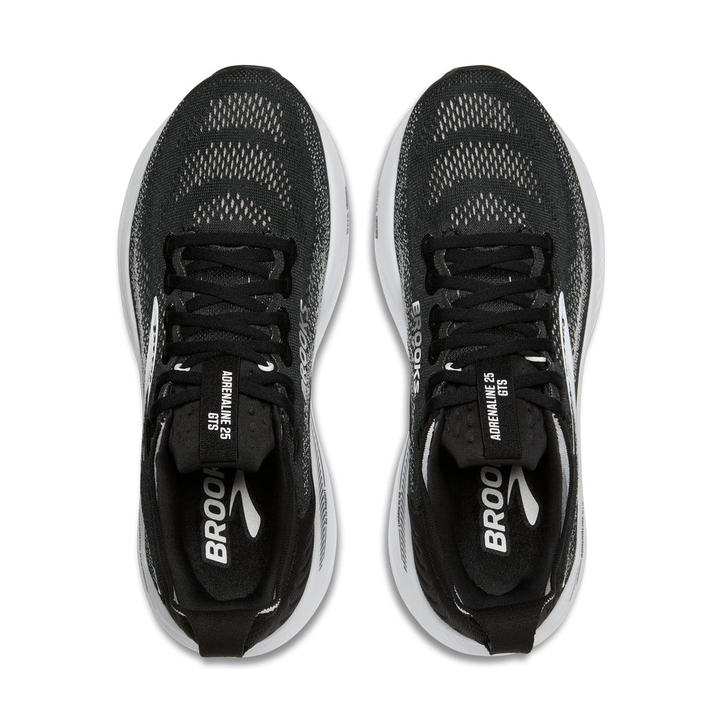 Women's Brooks Adrenaline GTS-25 (Wide / D) Black / Grey / White view 5