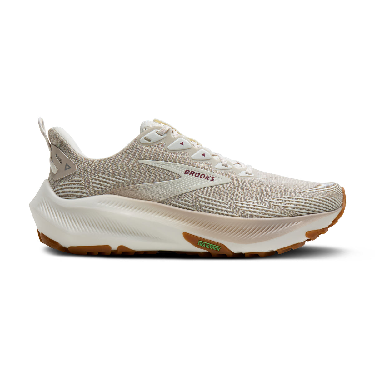 Women's Brooks Ghost Trail Coconut / Chateau / Rose lateral