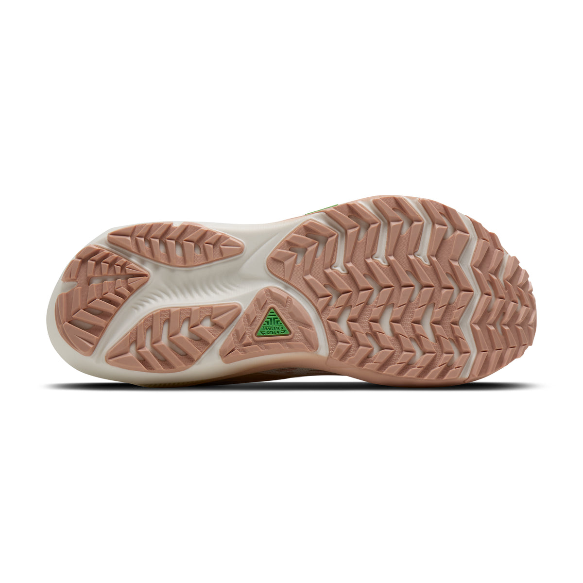 Women's Brooks Ghost Trail Arctic Wolf / Rose / Nightlife outsole