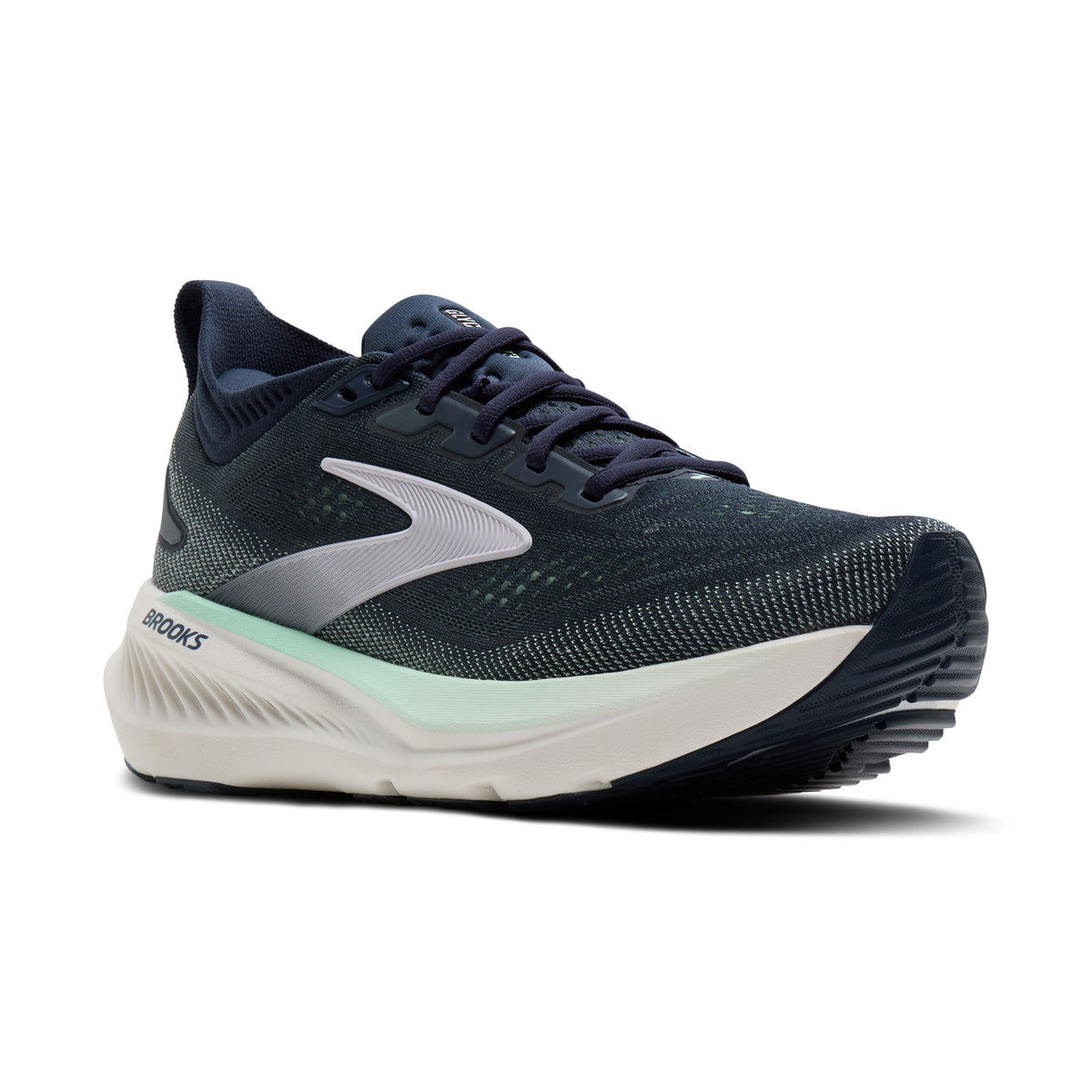 Women's Brooks Glycerin 23 (Extra Wide 2E) Spellbound / Yucca / Pink pair angle