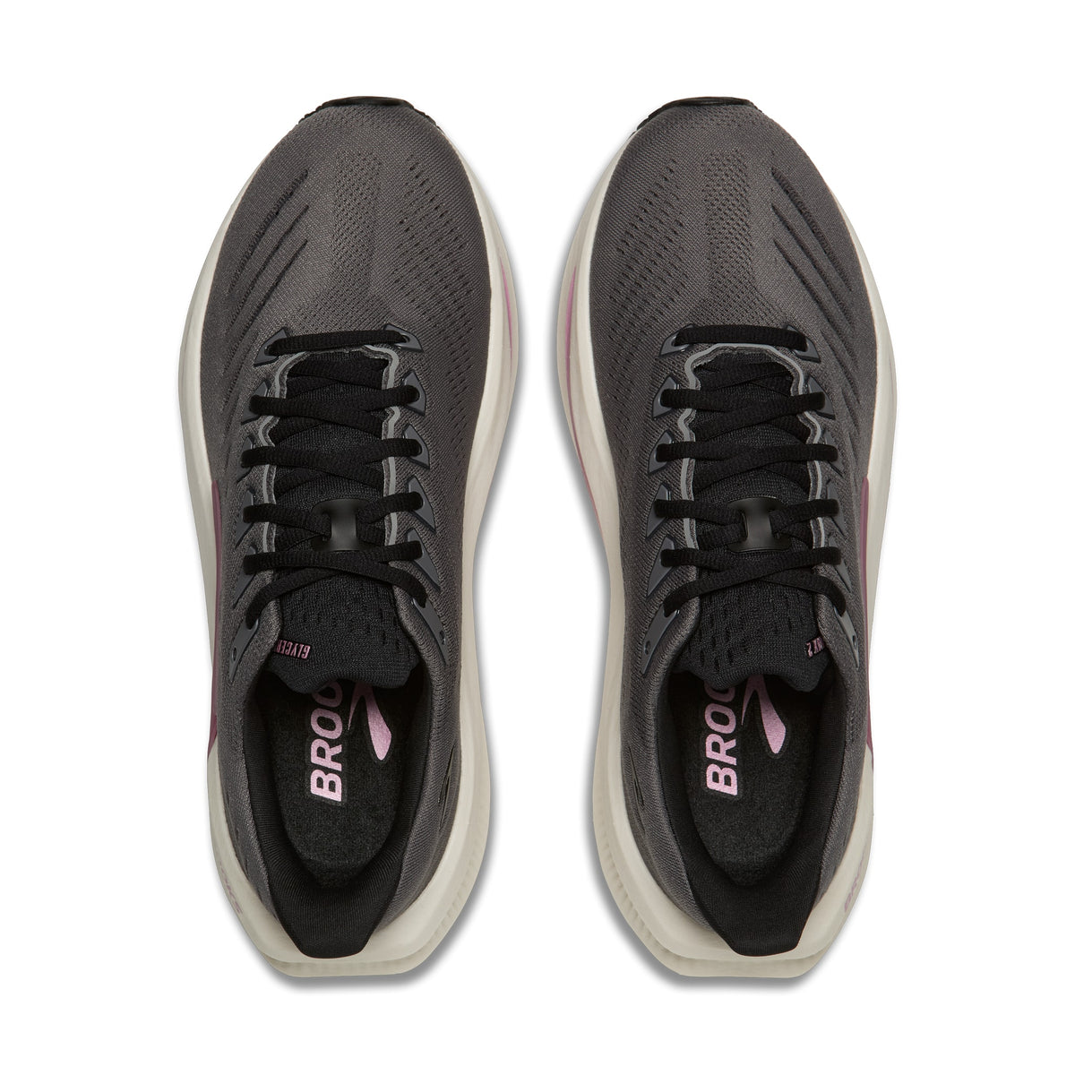 Women's Brooks Glycerin Max 2 Grey / Coconut / Metallic top