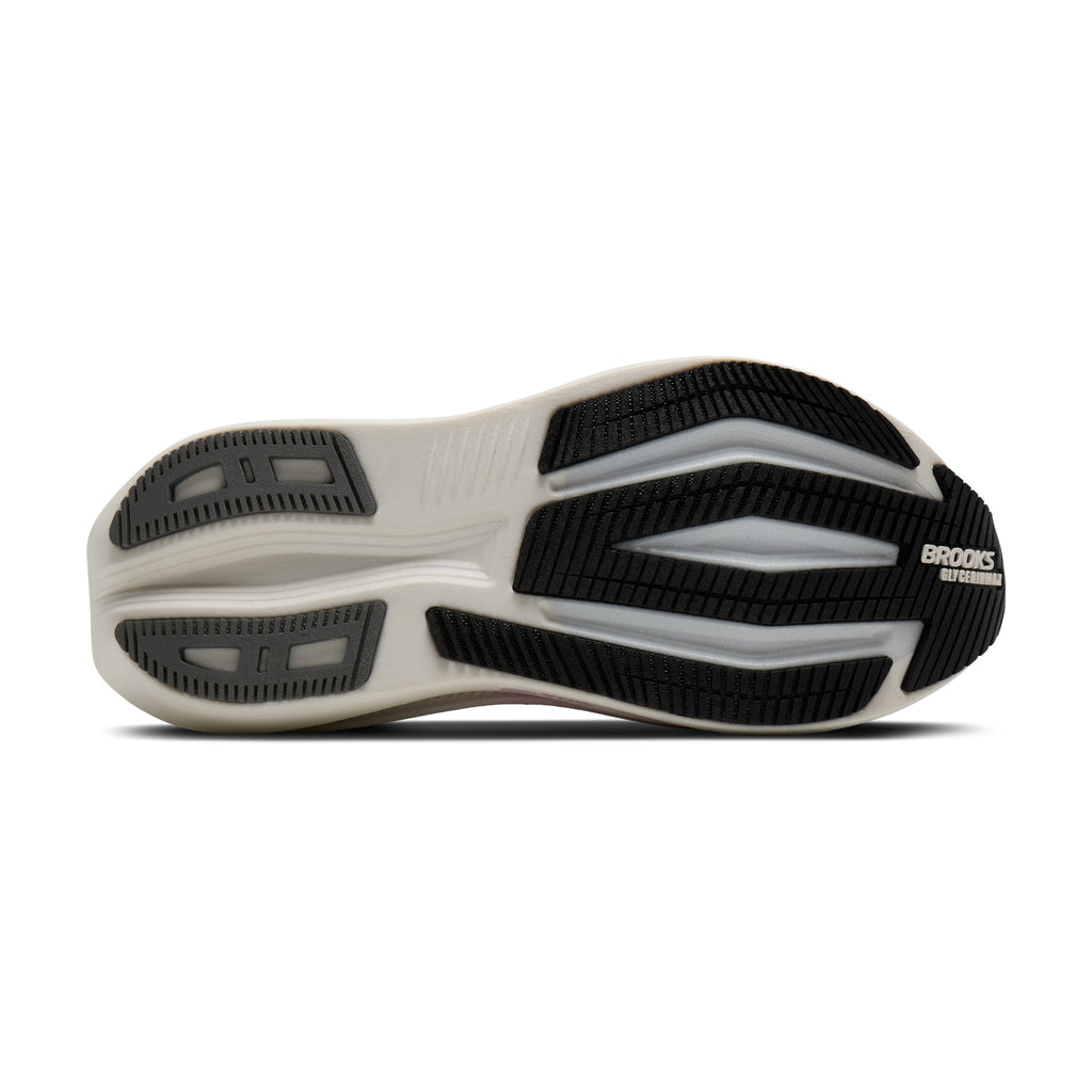 Women's Brooks Glycerin Max 2 Grey / Coconut / Metallic outsole