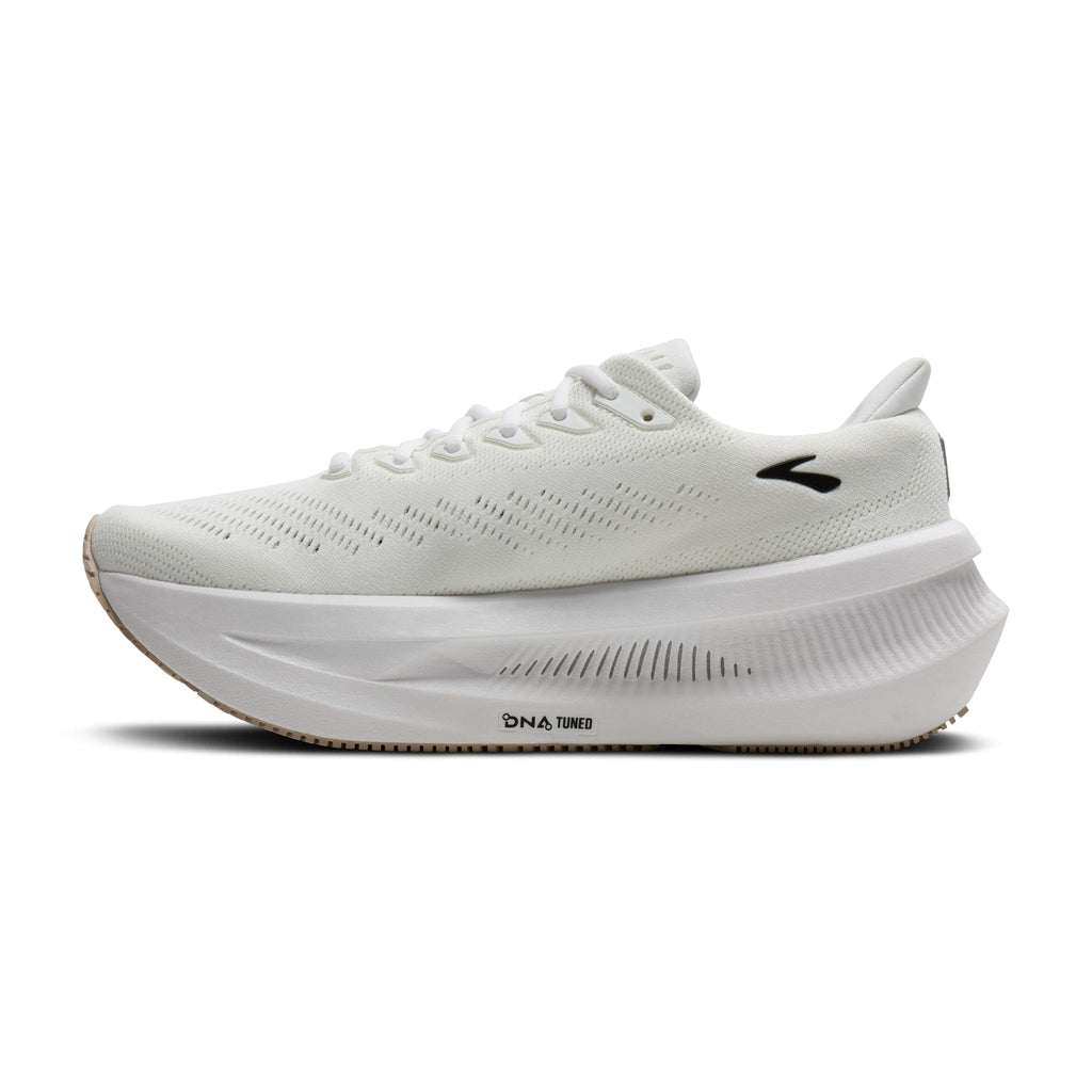 Women's Brooks Glycerin Max 2 White / Black / Chateau Gray medial