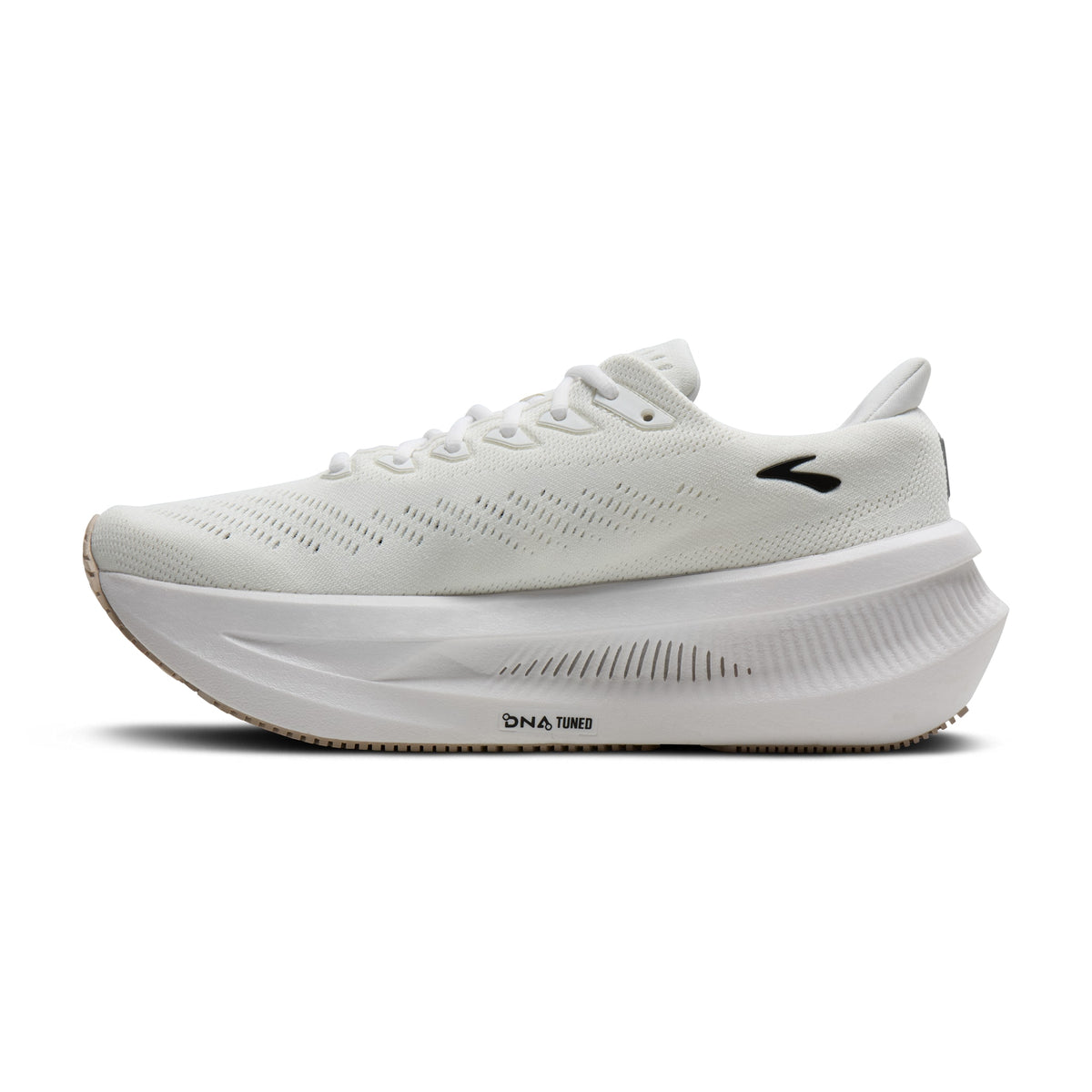 Women's Brooks Glycerin Max 2 White / Black / Chateau Gray medial