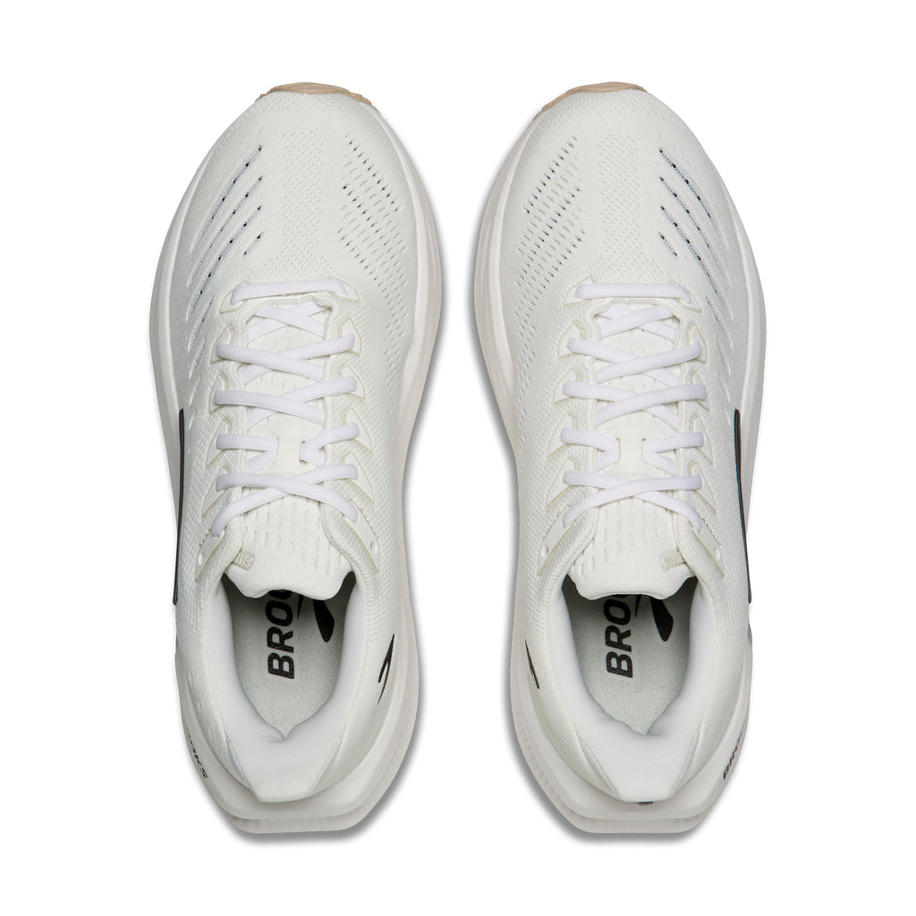 Women's Brooks Glycerin Max 2 White/Black/Chateau Gray top