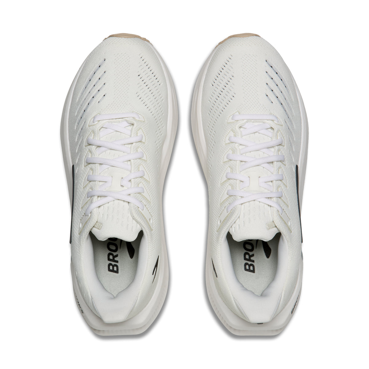 Women's Brooks Glycerin Max 2 White/Black/Chateau Gray top