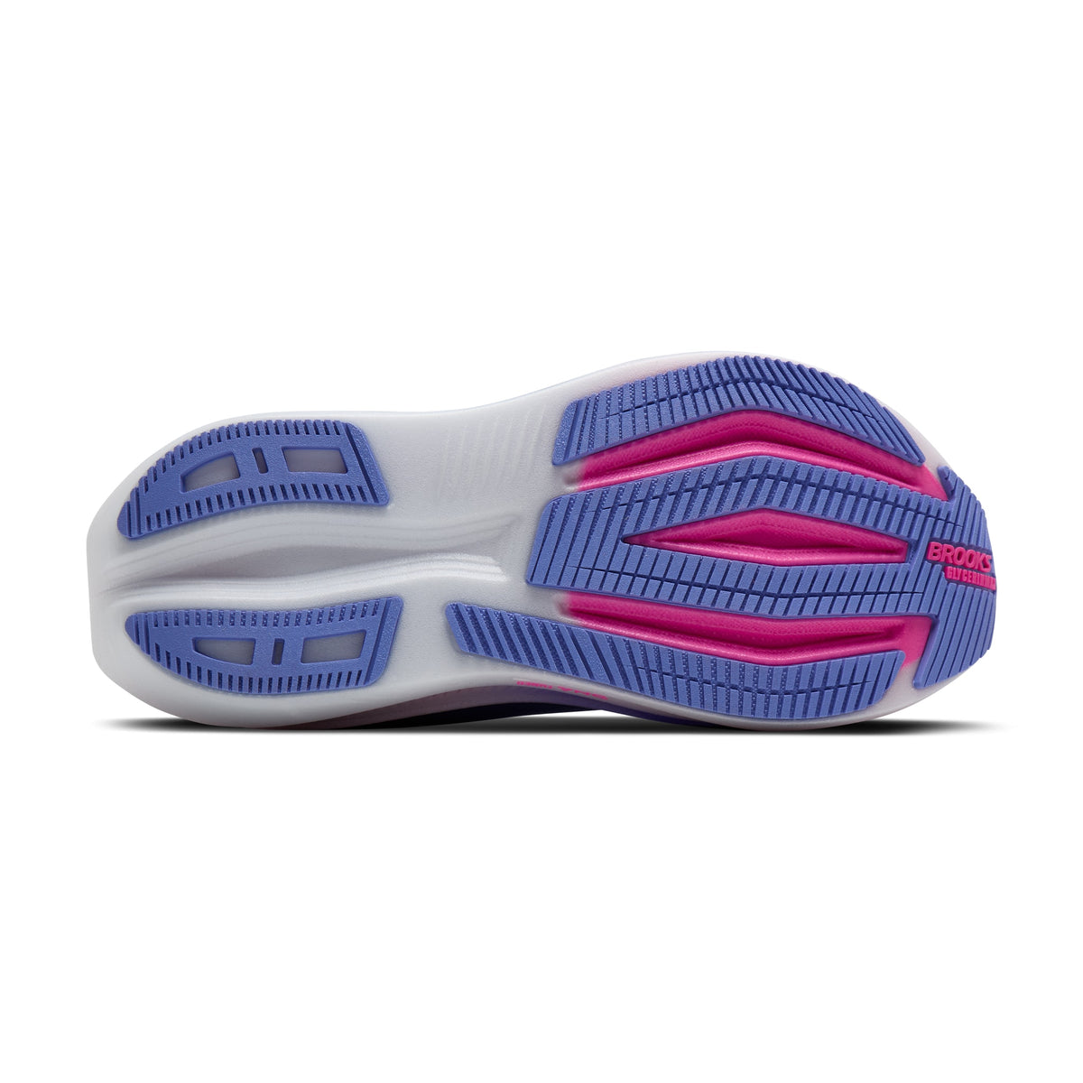 Women's Brooks Glycerin Max 2 Blazing Bell / Pink / White outsole