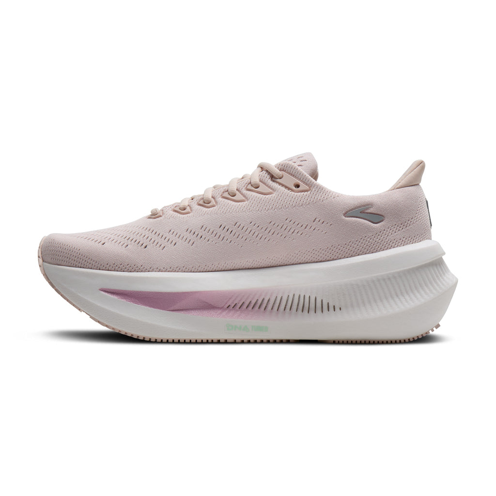 Women's Brooks Glycerin Max 2 Pink / Yucca / Metallic medial