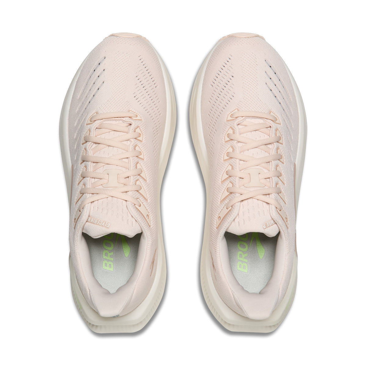 Women's Brooks Glycerin Max 2 Morganite / Paradise Green / Clear top