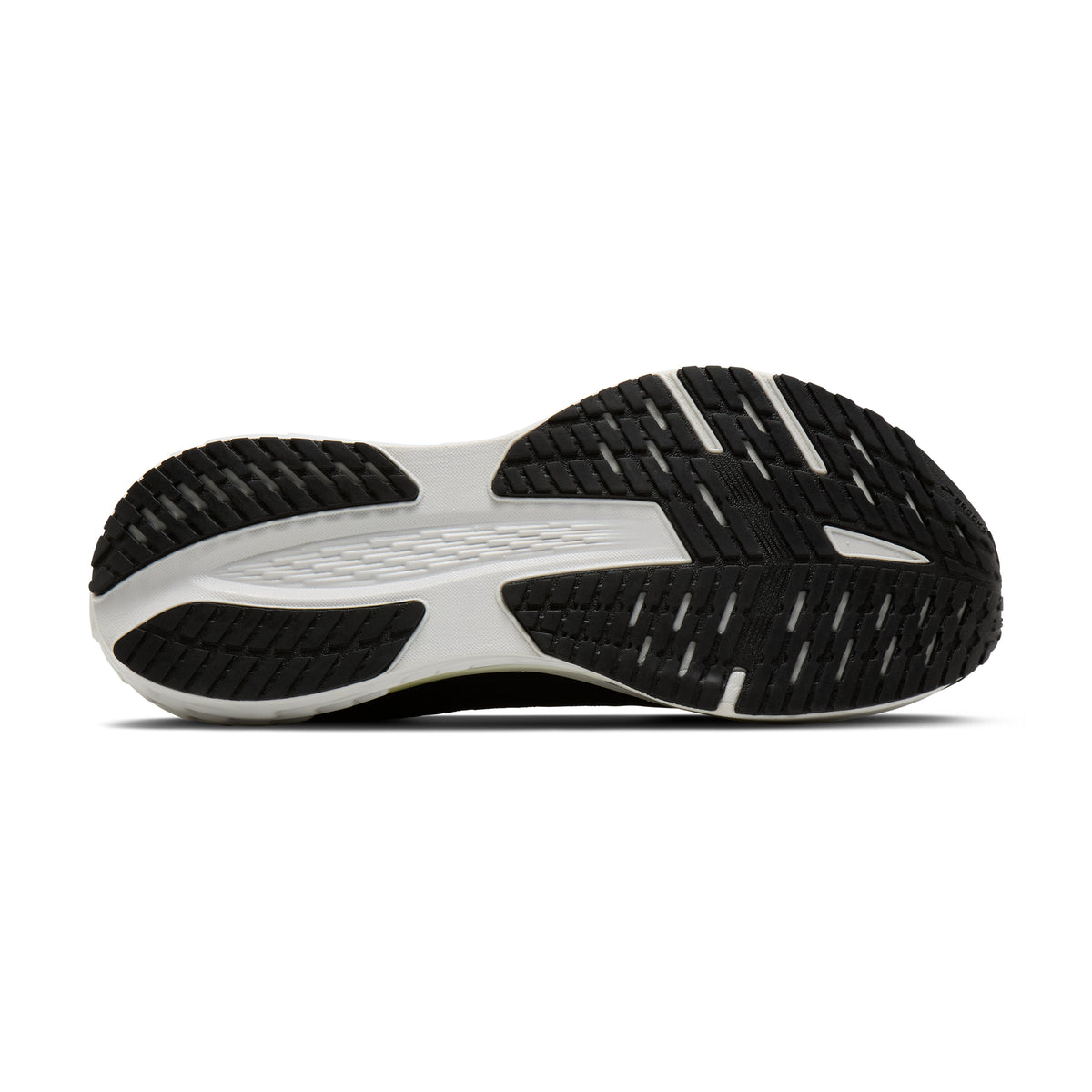 Women's Brooks Launch 12 Black / Luminary / Oyster outsole