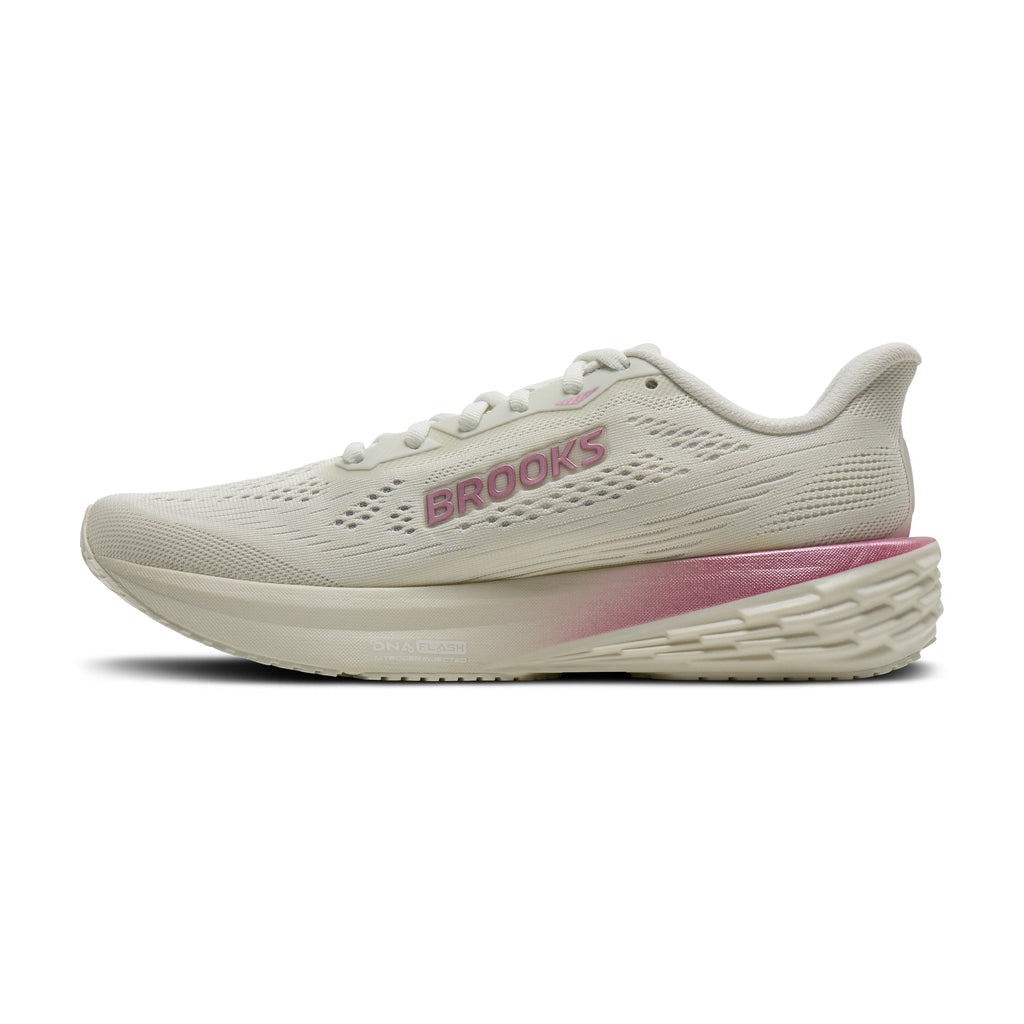 Women's Brooks Launch 12 Bluewash / Pink medial