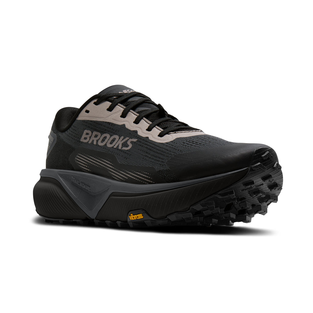 Women's Brooks Cascadia 20 GTX Black/Ebony/Nocturnal pair angle