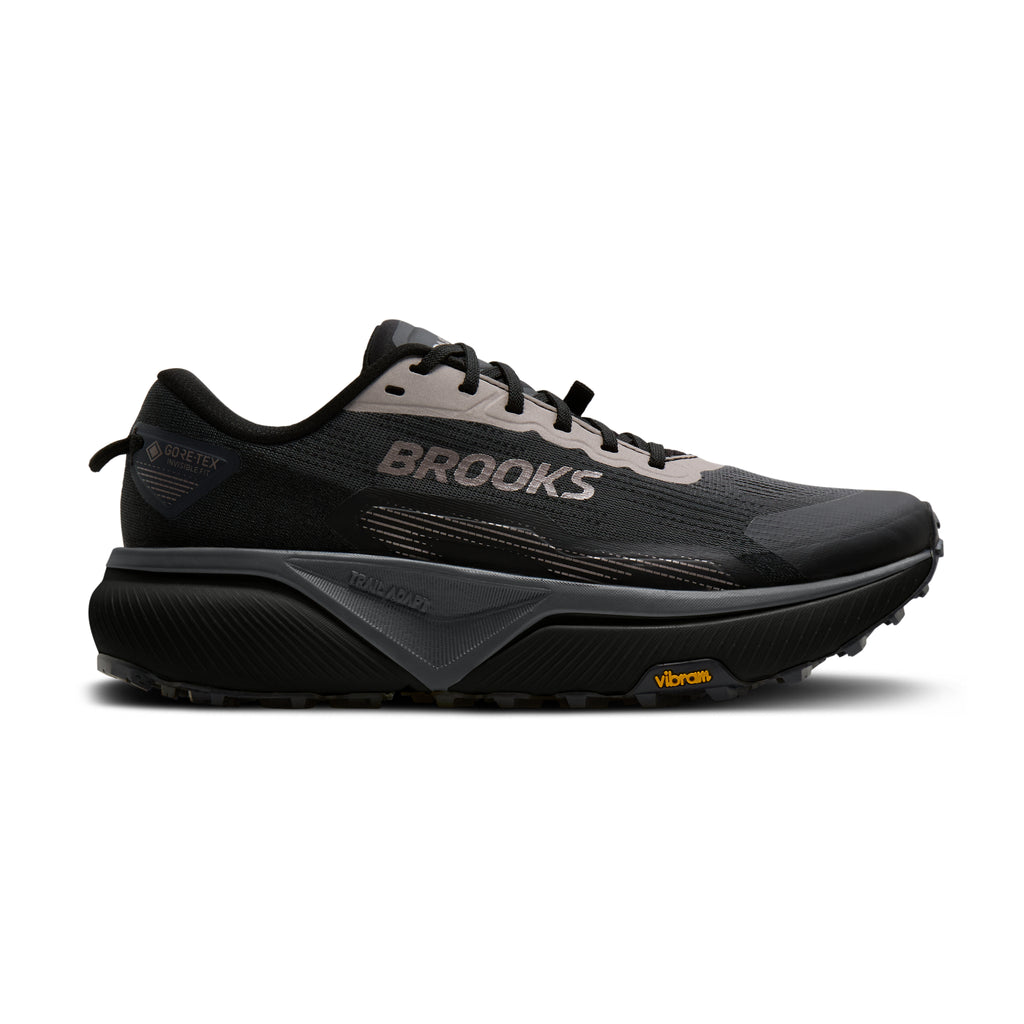Women's Brooks Cascadia 20 GTX Black/Ebony/Nocturnal lateral