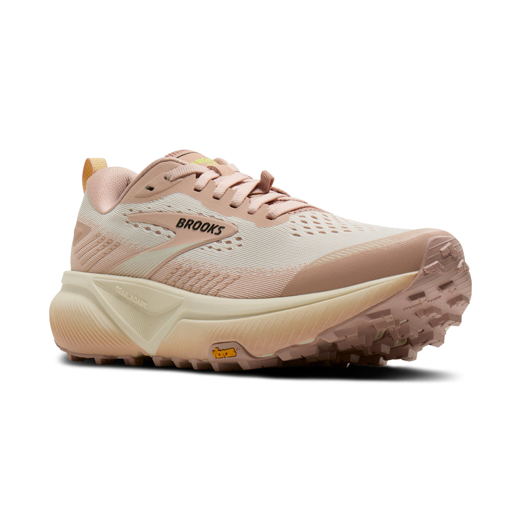 Women's Brooks Cascadia 20 Arctic Wolf / Rose / Nightlife pair angle