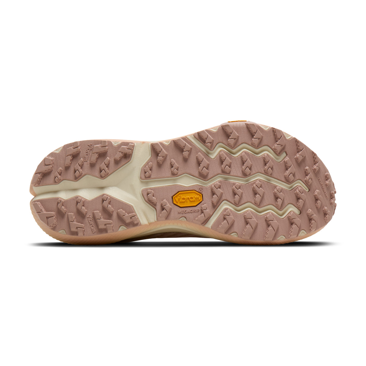 Women's Brooks Cascadia 20 Arctic Wolf / Rose / Nightlife outsole