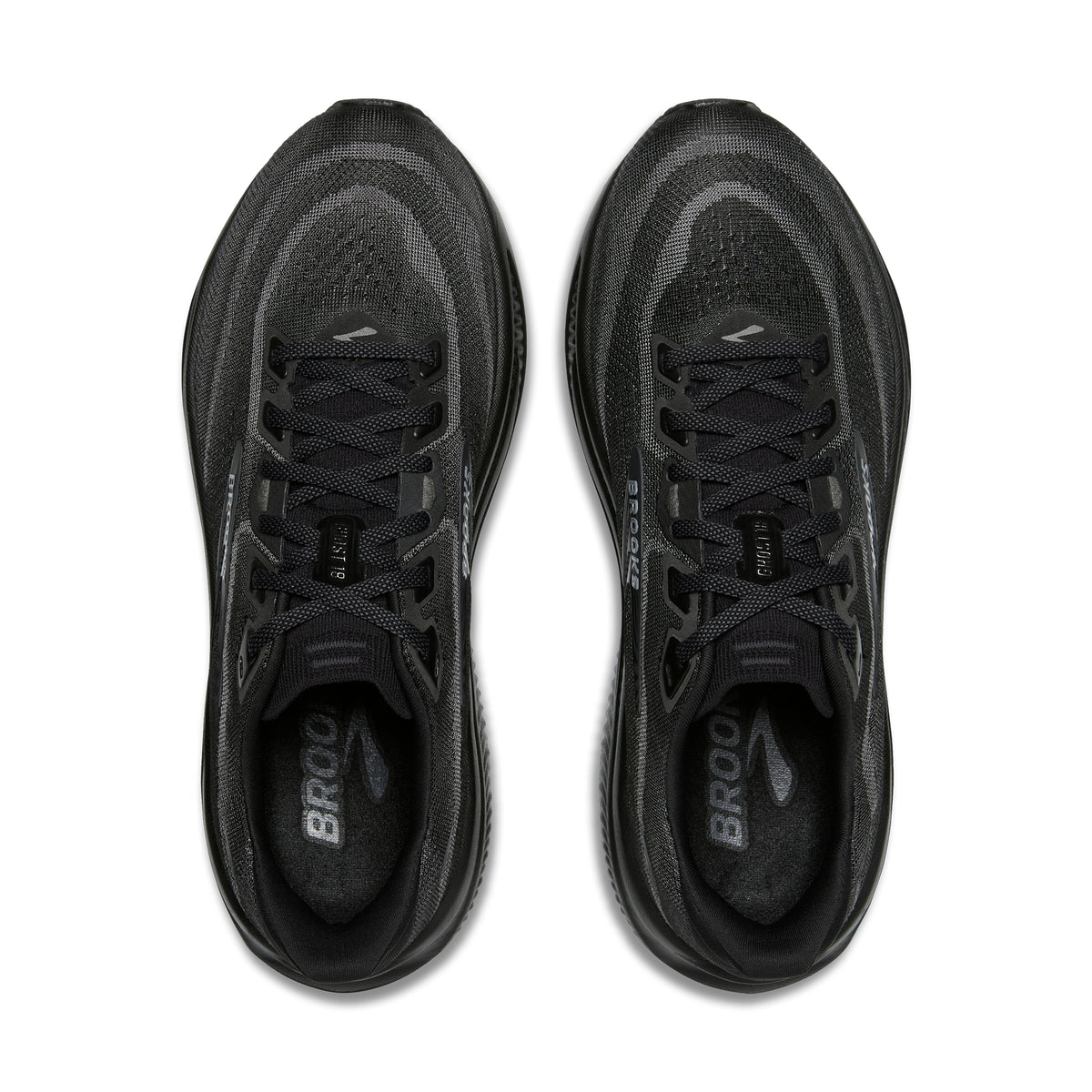 Women's Brooks Ghost 18 (Wide D) Black/Black/Ebony top