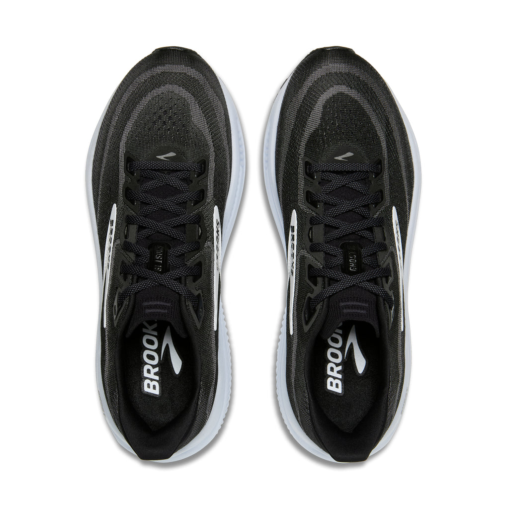 Women's Brooks Ghost 18 (Extra Wide 2E) Black / Grey / White top