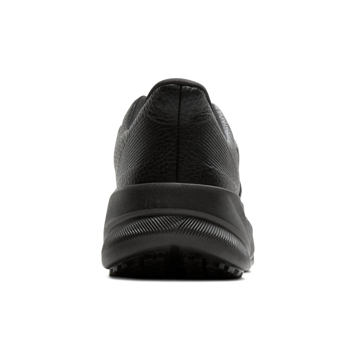 Women's Brooks Ghost Max Slip Resistant (Extra Wide 2E) Black/Black heel