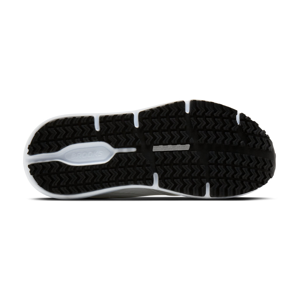 Women's Brooks Ghost Max Slip Resistant (Wide D) White/White outsole
