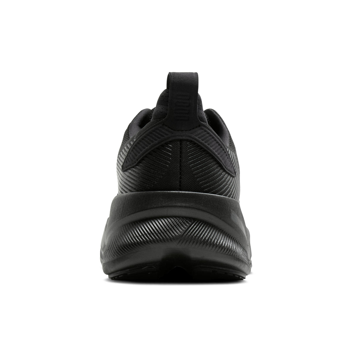 Women's Brooks Ghost Max 4 (Wide D) Black / Black / Ebony heel