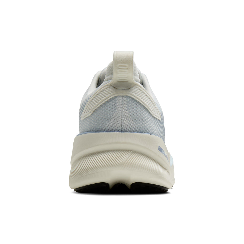 Women's Brooks Ghost Max 4 Grey / Nantucket / Rain Washed heel