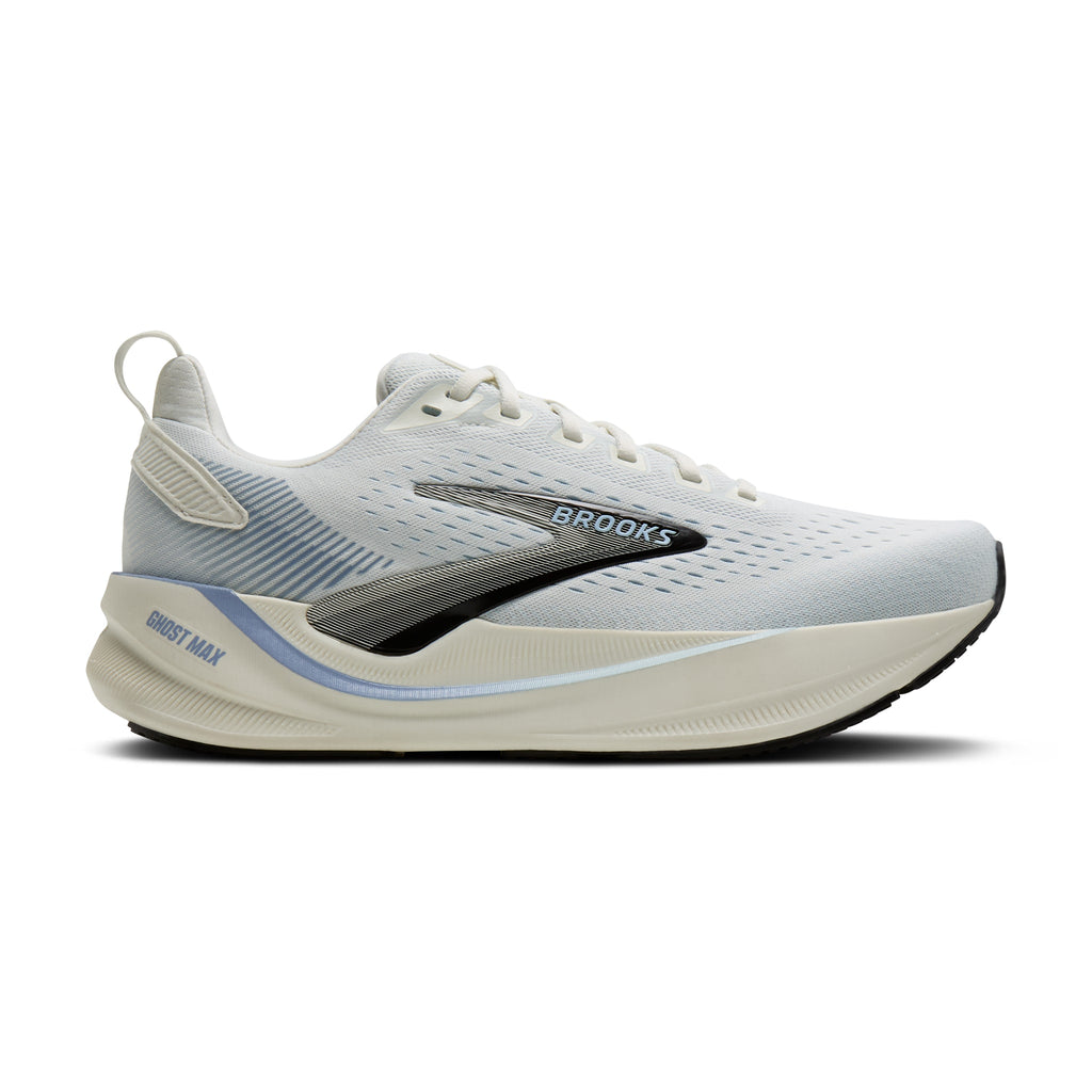 Women's Brooks Ghost Max 4 Grey / Nantucket / Rain Washed lateral