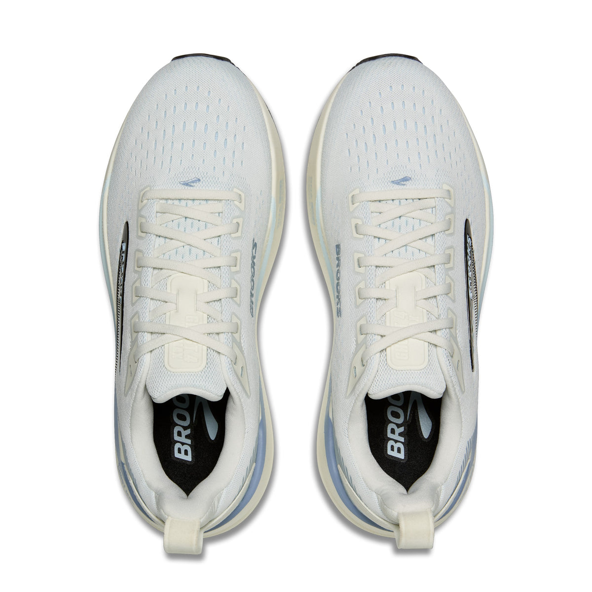 Women's Brooks Ghost Max 4 Grey / Nantucket / Rain Washed top